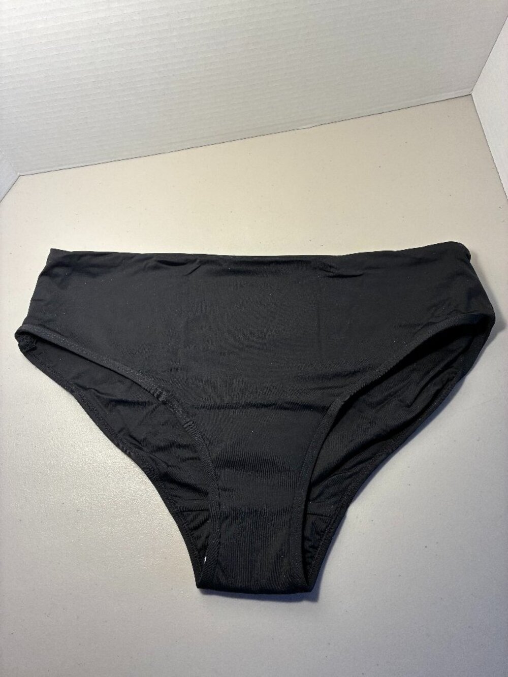 New w/Liner - Knix Leakproof Full Coverage Bikini Swim Bottom Size Large Black - Picture 2 of 8
